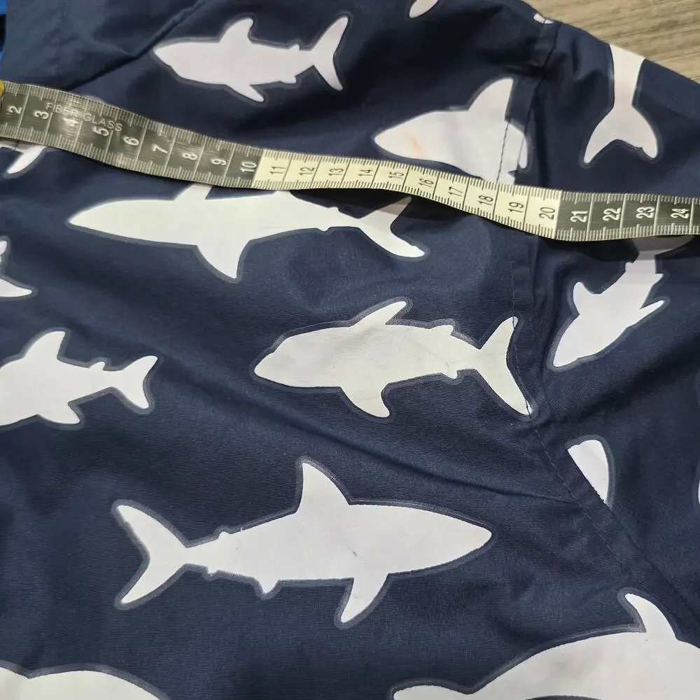 Carter's Shark Print Windbreaker Rain Jacket
